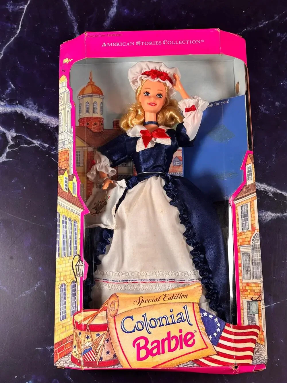 1994 Colonial Barbie Doll Special Edition American Stories Collection 12578 New
